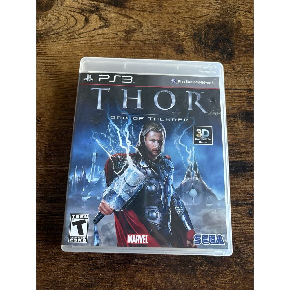 Thor God of Thunder PS3 (Sony PlayStation 3, 2011) PS3 Complete CIB